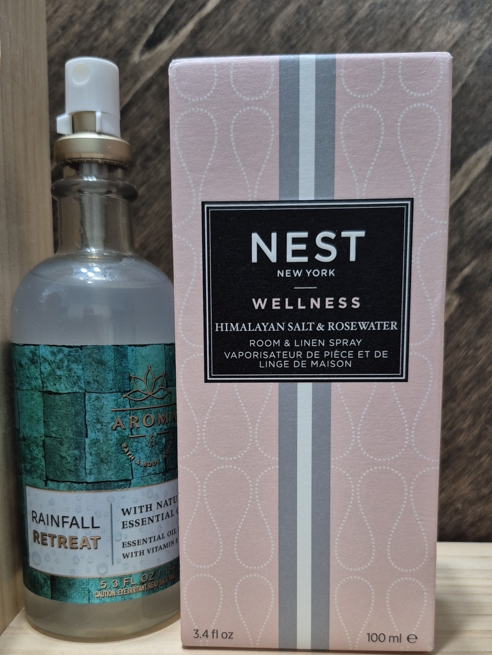 Wellness Himalayan Salt & Rosewater Room Spray - Pink